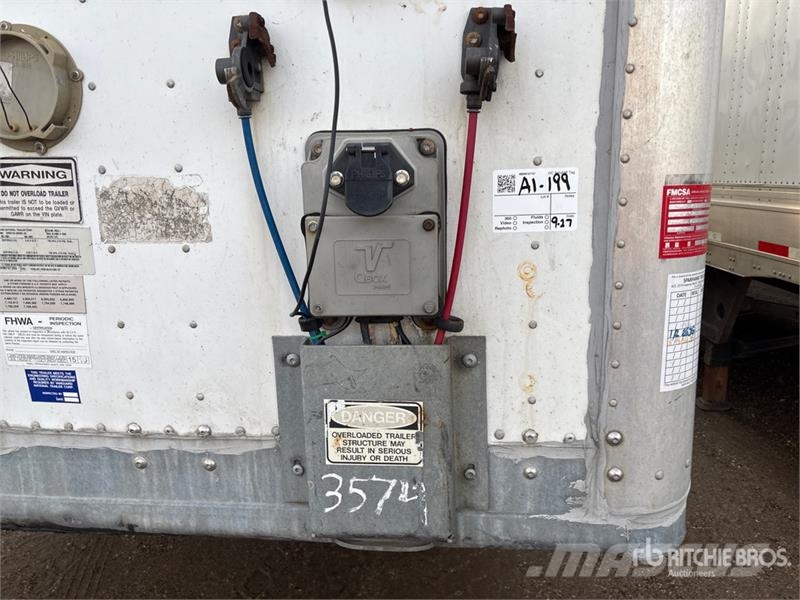 Vanguard MaxCube 53 ft x 102 in T/A Van Trailer Remorque Fourgon