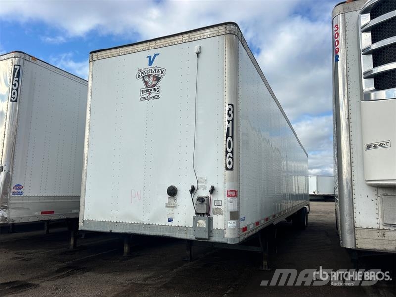Vanguard MaxCube 53 ft x 102 in T/A Van Trailer Remorque Fourgon
