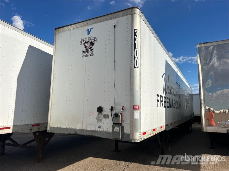 Vanguard MaxCube 53 ft x 102 in T/A Van Trailer Fast kasse