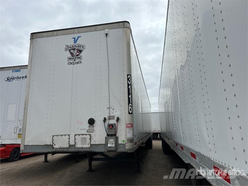 Vanguard MaxCube 53 ft x 102 in T/A Van Trailer Remorque Fourgon
