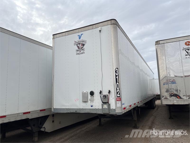 Vanguard MaxCube 53 ft x 102 in T/A Van Trailer Причепи-фургони