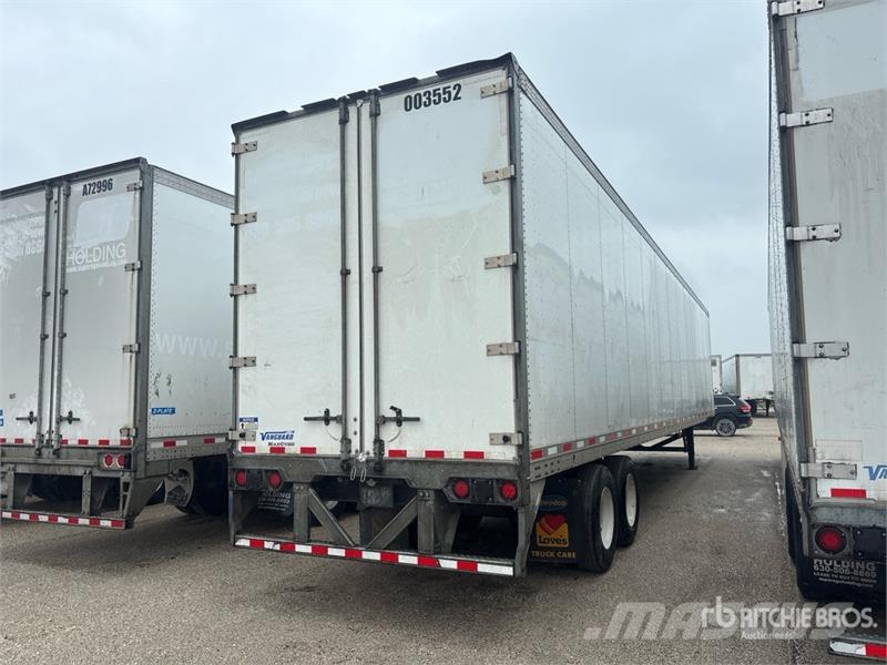 Vanguard Maxcube 53 ft x 102 in T/A Van Trailer Ρυμούλκες κλούβα