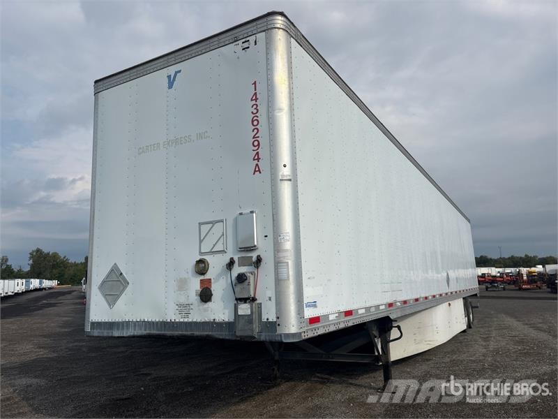 Vanguard Maxcube 53 ft x 96 in T/A Van Trailer 박스 바디 트레일러