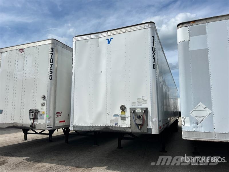 Vanguard Maxcube 53 ft x 102 in T/A Van Trailer Anhänger-Kastenaufbau