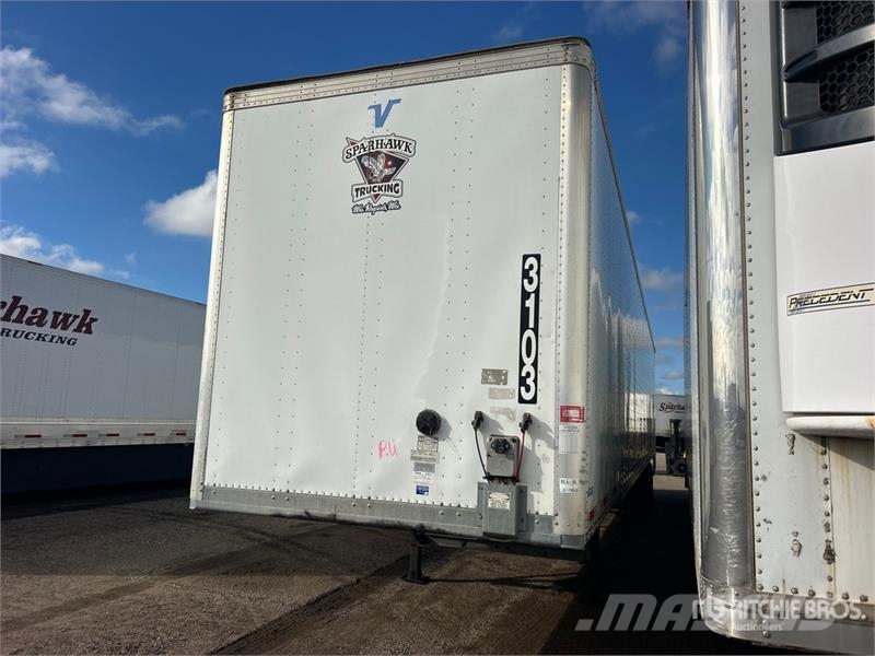 Vanguard MaxCube 53 ft x 102 in T/A Van Trailer 箱體拖車