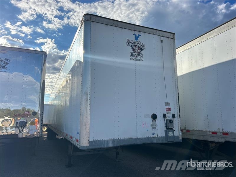 Vanguard MaxCube 53 ft x 102 in T/A Van Trailer Furgons