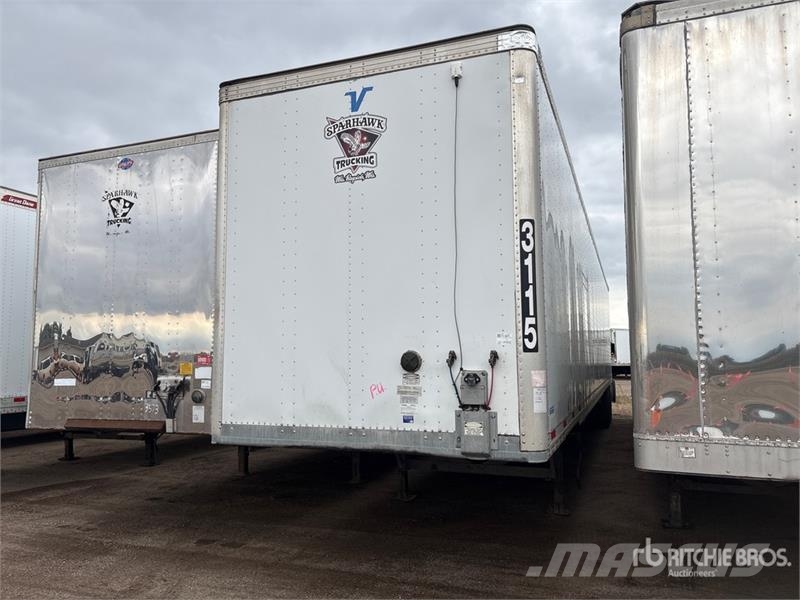 Vanguard MaxCube 53 ft x 102 in T/A Van Trailer Причепи-фургони