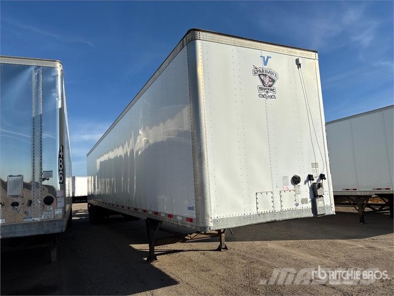 Vanguard MaxCube 53 ft x 102 in T/A Van Trailer Furgons