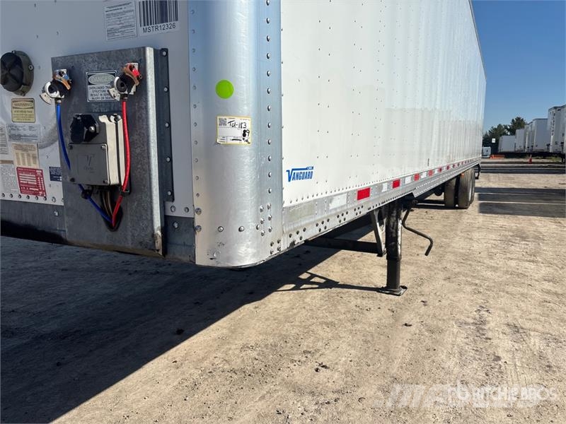 Vanguard MaxCube 53 ft x 102 in T/A Van Trailer Cajas de remolque