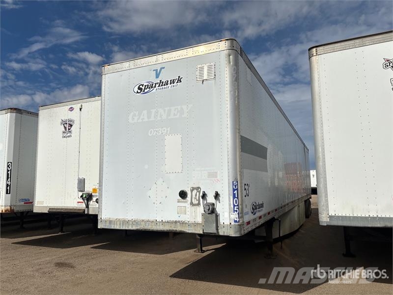 Vanguard MaxCube 53 ft x 102 in T/A Van Trailer 箱體拖車