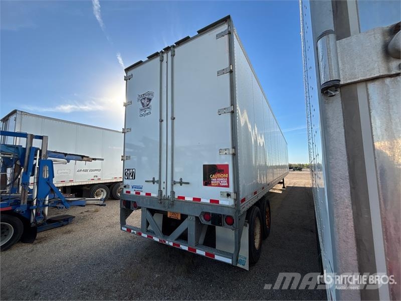 Vanguard MaxCube 53 ft x 102 in T/A Van Trailer Furgons