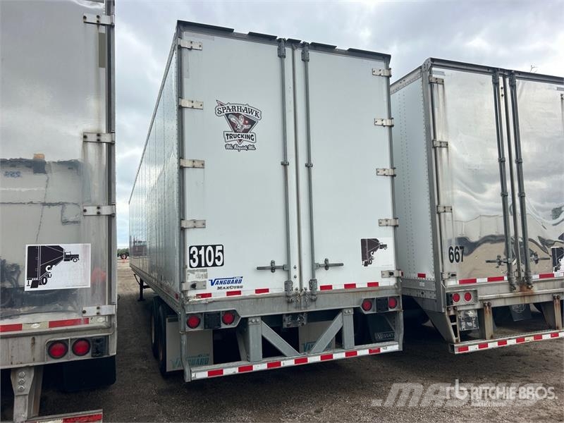 Vanguard MaxCube 53 ft x 102 in T/A Van Trailer 箱體拖車