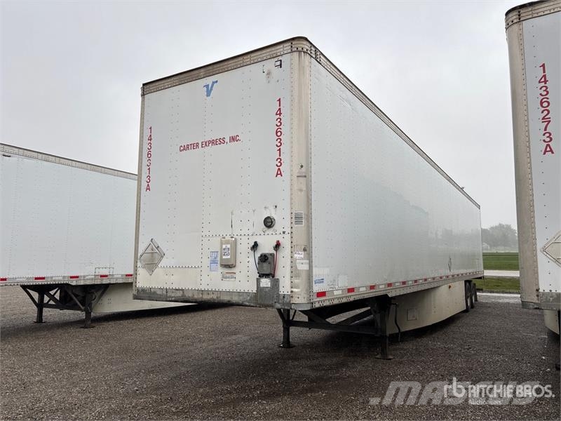 Vanguard Maxcube 53 ft x 96 in T/A Van Trailer Cajas de remolque
