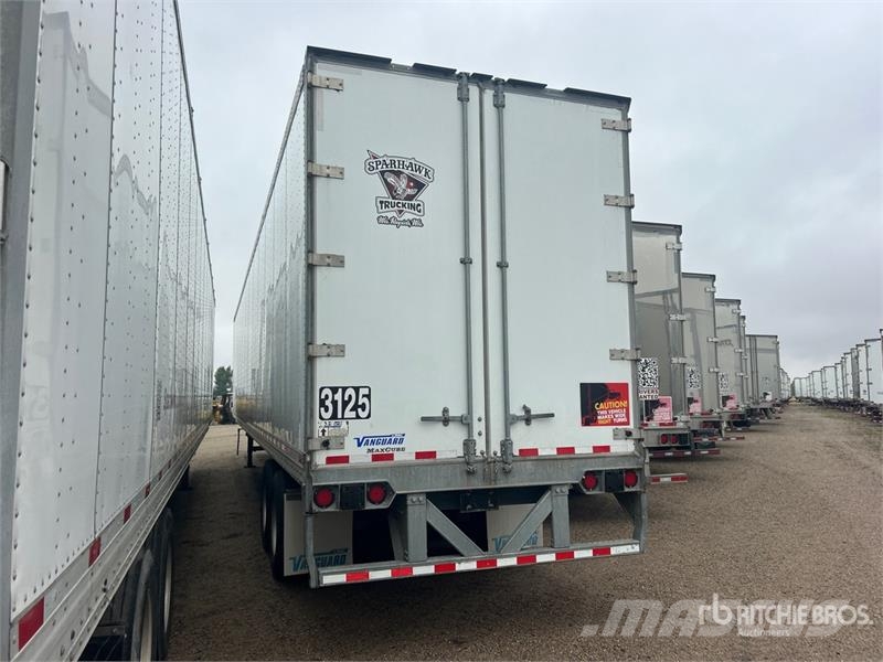 Vanguard MaxCube 53 ft x 102 in T/A Van Trailer Remorque Fourgon