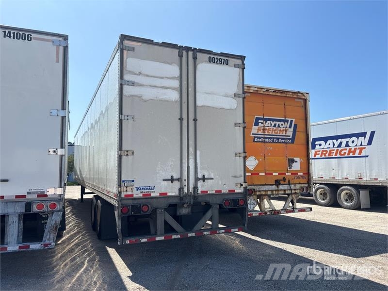 Vanguard Maxcube 53 ft x 102 in T/A Van Trailer Cajas de remolque