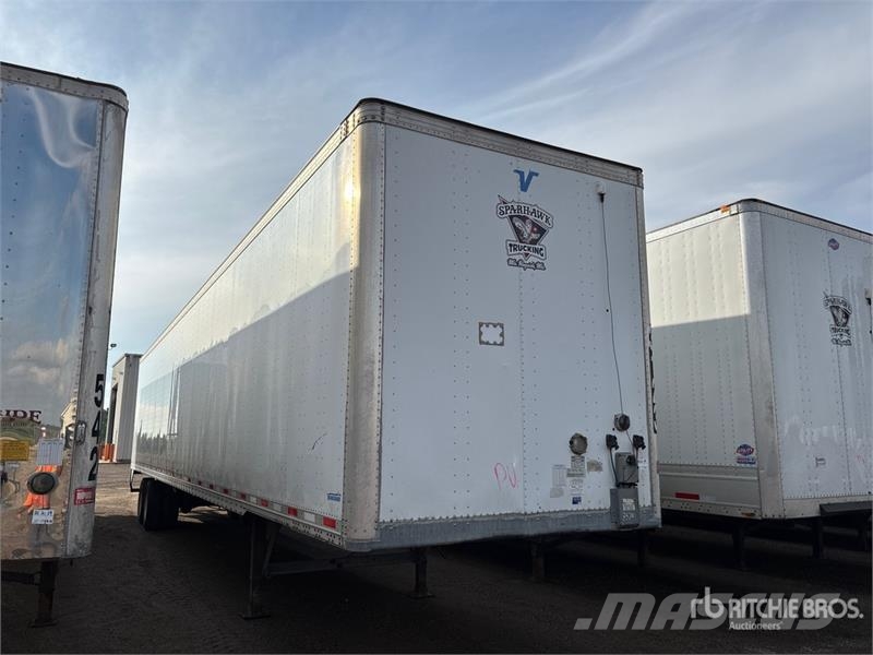 Vanguard MaxCube 53 ft x 102 in T/A Van Trailer Remorque Fourgon