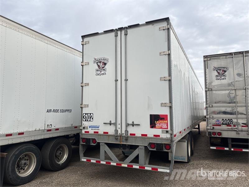 Vanguard MaxCube 53 ft x 102 in T/A Van Trailer Причепи-фургони
