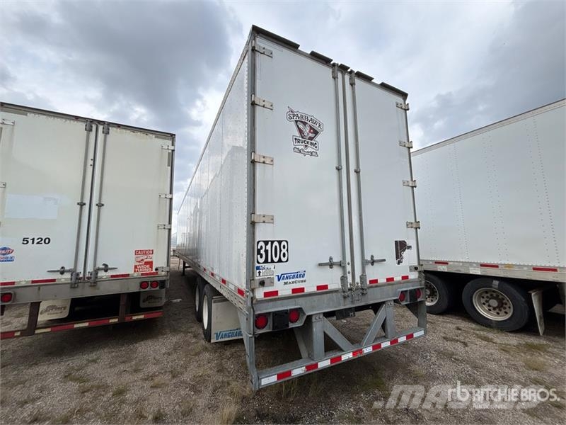 Vanguard Maxcube 53 ft x 102 in T/A Van Trailer مقطورات ذات هيكل صندوقي