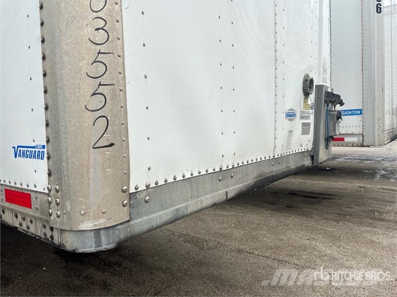 Vanguard Maxcube 53 ft x 102 in T/A Van Trailer Ρυμούλκες κλούβα