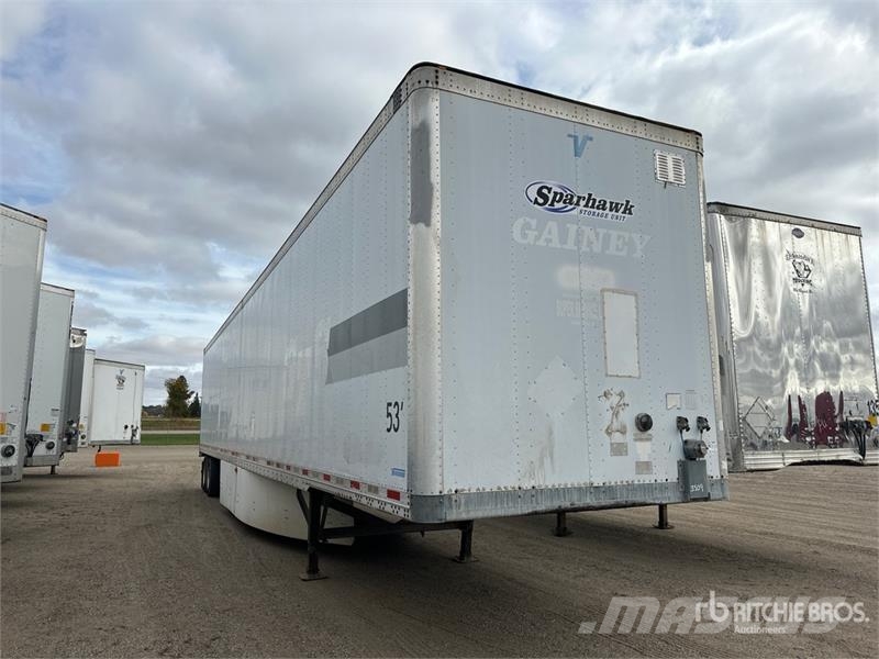 Vanguard MaxCube 53 ft x 102 in T/A Van Trailer Причепи-фургони