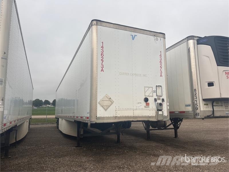 Vanguard MaxCube 53 ft x 96 in T/A Van Trailer Rimorchi cassonati