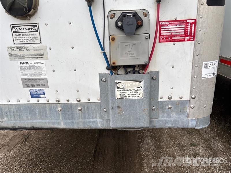 Vanguard Maxcube 53 ft x 102 in T/A Van Trailer مقطورات ذات هيكل صندوقي