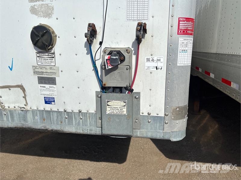 Vanguard MaxCube 53 ft x 102 in T/A Van Trailer Remorque Fourgon