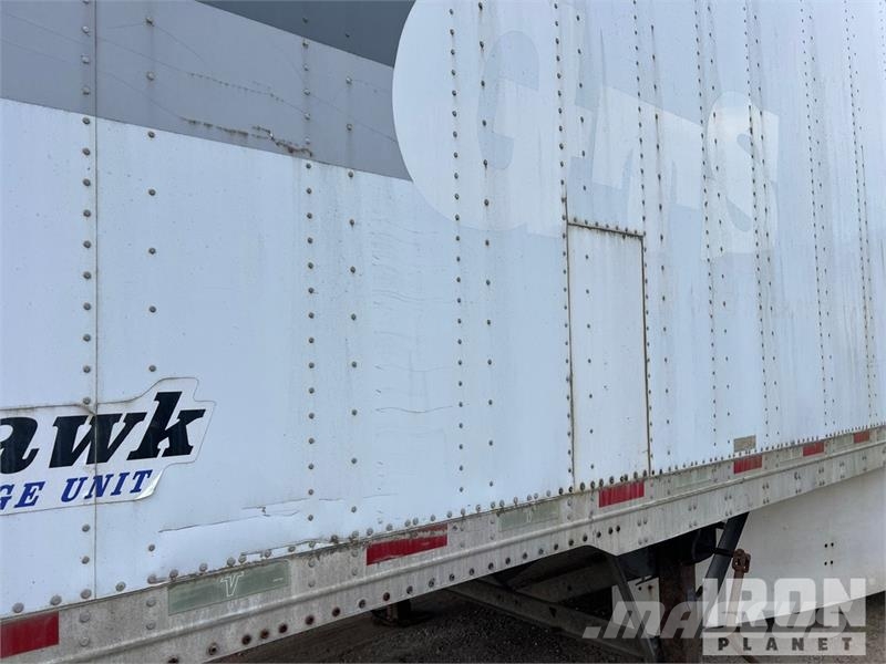 Vanguard MaxCube 53 ft x 102 in T/A Van Trailer Furgons