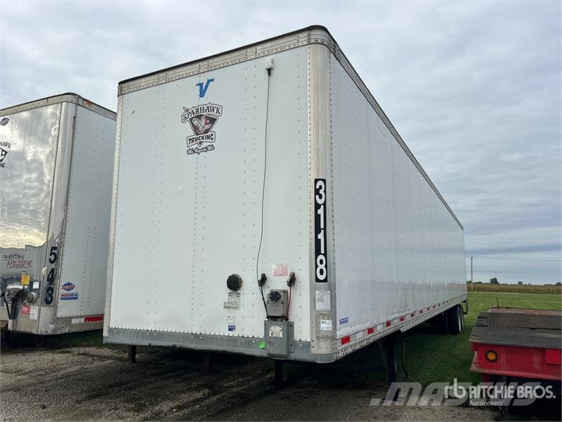 Vanguard MaxCube 53 ft x 102 in T/A Van Trailer Remorque Fourgon