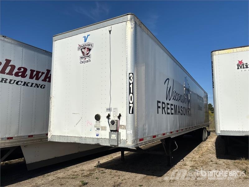 Vanguard MaxCube 53 ft x 102 in T/A Van Trailer 箱體拖車