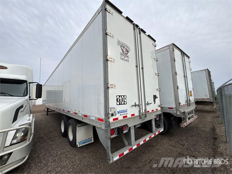 Vanguard MaxCube 53 ft x 102 in T/A Van Trailer Remorque Fourgon