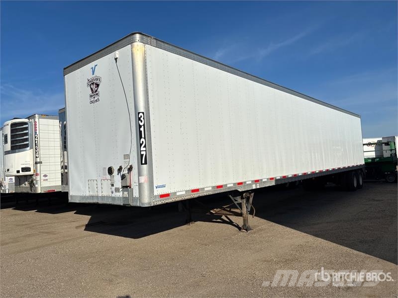 Vanguard MaxCube 53 ft x 102 in T/A Van Trailer Furgons