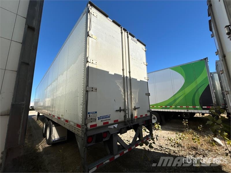 Vanguard MAXCUBE 53 ft x 102 in T/A Van Trailer Rimorchi cassonati