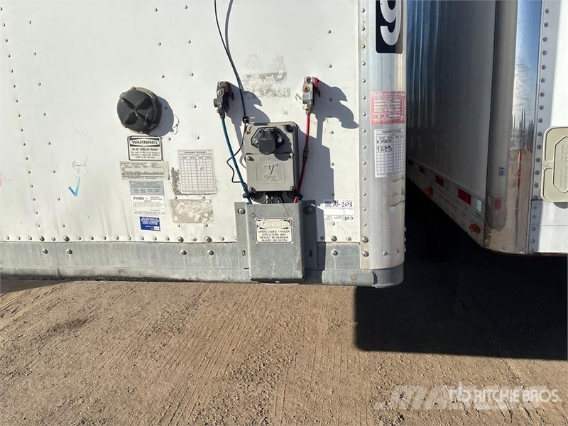 Vanguard MaxCube 53 ft x 102 in T/A Van Trailer Remorque Fourgon