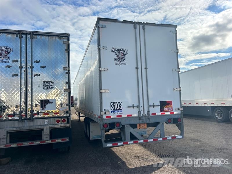 Vanguard MaxCube 53 ft x 102 in T/A Van Trailer 箱體拖車
