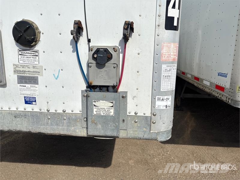 Vanguard MaxCube 53 ft x 102 in T/A Van Trailer Причепи-фургони