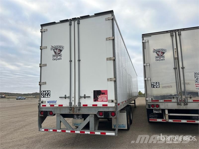 Vanguard MaxCube 53 ft x 102 in T/A Van Trailer 箱體拖車