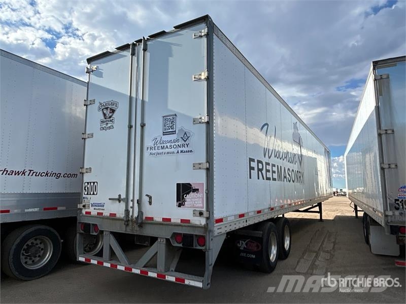 Vanguard MaxCube 53 ft x 102 in T/A Van Trailer Fast kasse