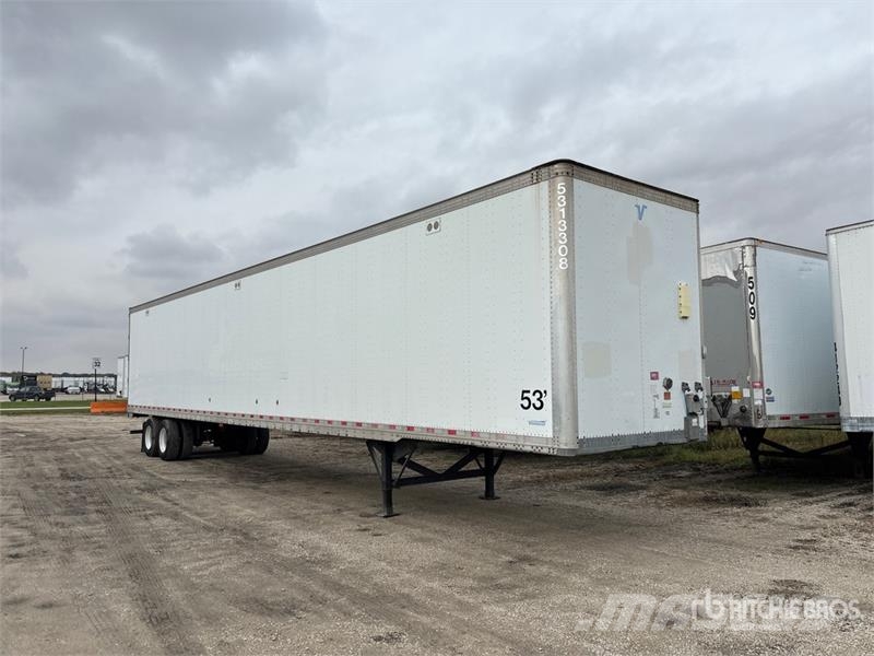 Vanguard MaxCube 53 ft x 102 in T/A Van Trailer Kapali kasa treylerler
