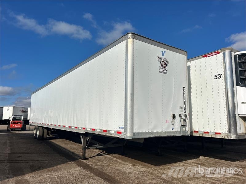 Vanguard MaxCube 53 ft x 102 in T/A Van Trailer 箱體拖車