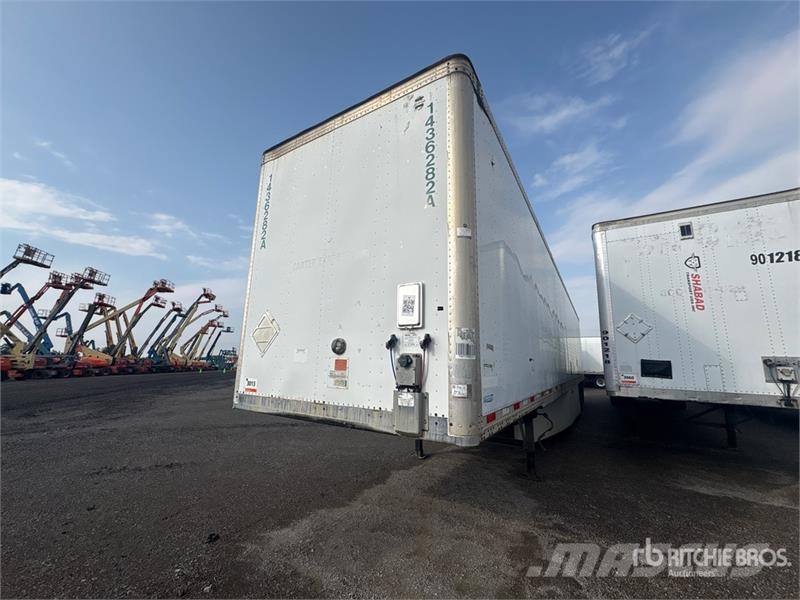 Vanguard MaxCube 53 ft x 96 in T/A Van Trailer Furgons
