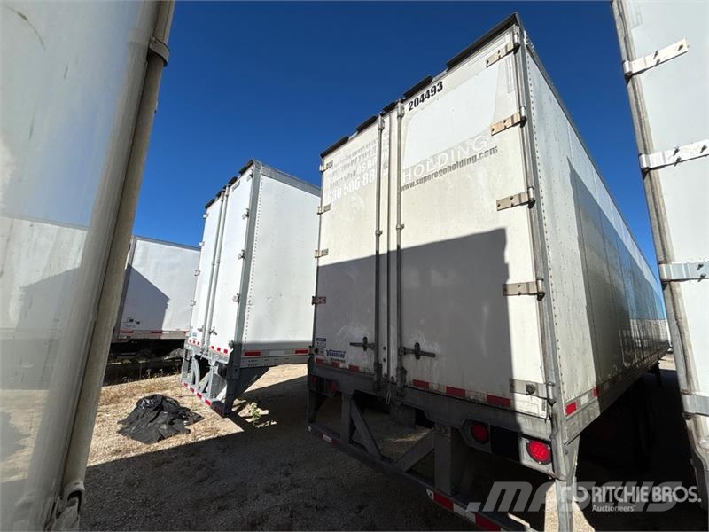 Vanguard MAXCUBE 53 ft x 102 in T/A Van Trailer Dobozos pótkocsik