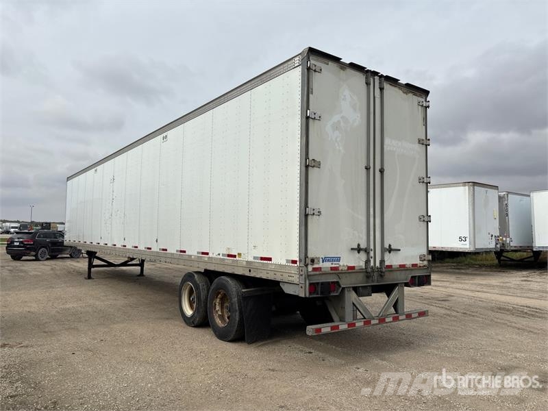 Vanguard MaxCube 53 ft x 102 in T/A Van Trailer Kapali kasa treylerler