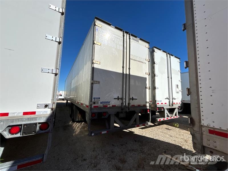 Vanguard MAXCUBE 53 ft x 102 in T/A Van Trailer Dobozos pótkocsik
