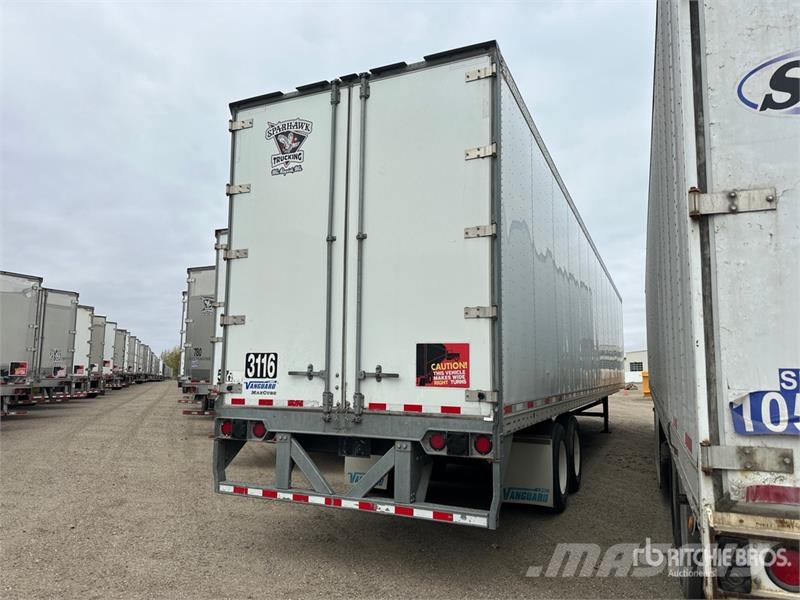 Vanguard MaxCube 53 ft x 102 in T/A Van Trailer Remorque Fourgon