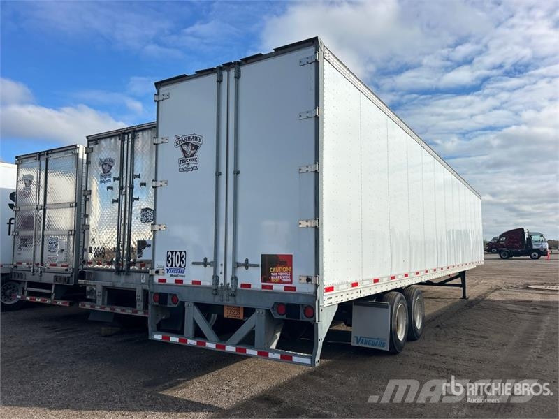 Vanguard MaxCube 53 ft x 102 in T/A Van Trailer 箱體拖車