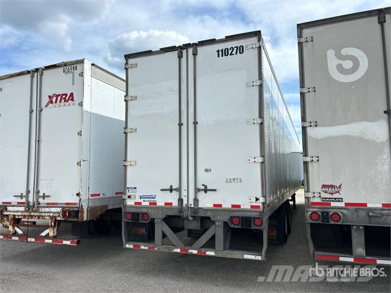 Vanguard Maxcube 53 ft x 102 in T/A Van Trailer Anhänger-Kastenaufbau