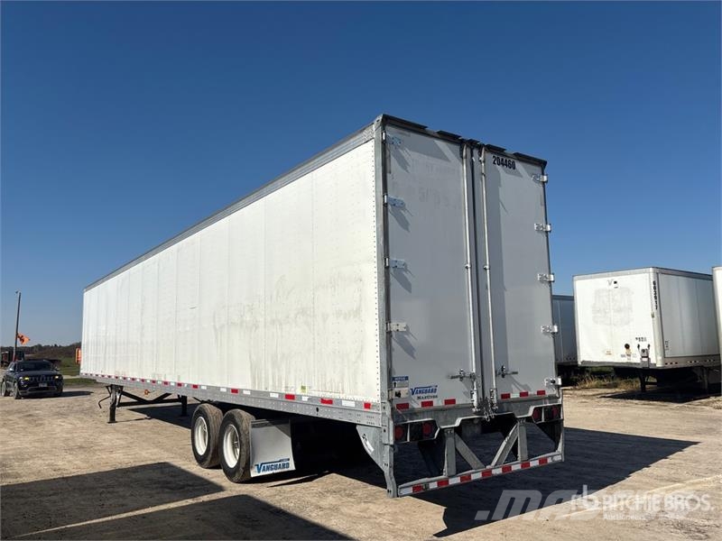 Vanguard MaxCube 53 ft x 102 in T/A Van Trailer Cajas de remolque