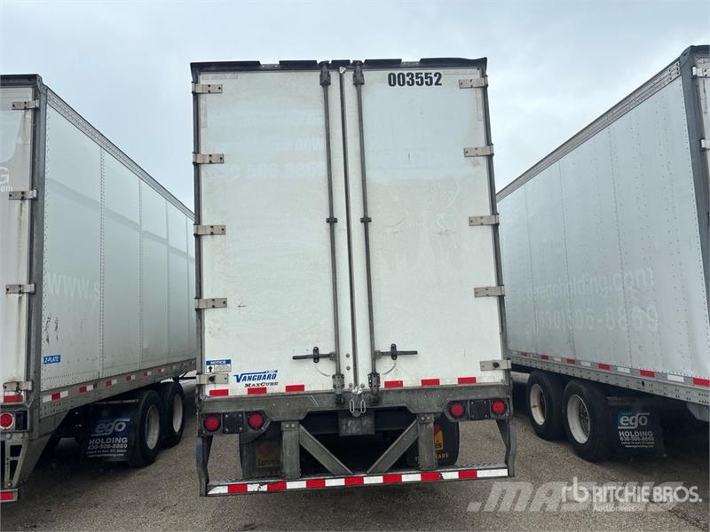 Vanguard Maxcube 53 ft x 102 in T/A Van Trailer Ρυμούλκες κλούβα