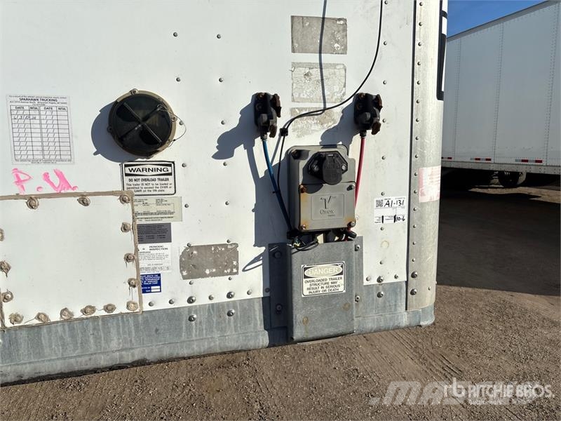 Vanguard MaxCube 53 ft x 102 in T/A Van Trailer Furgons
